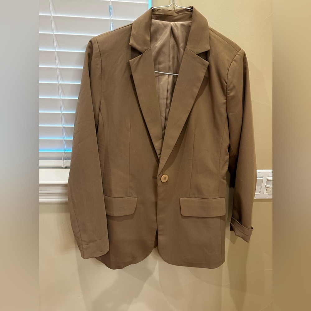 Dark khaki blazer